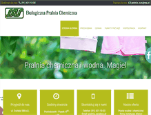 Tablet Screenshot of pralniasas.pl